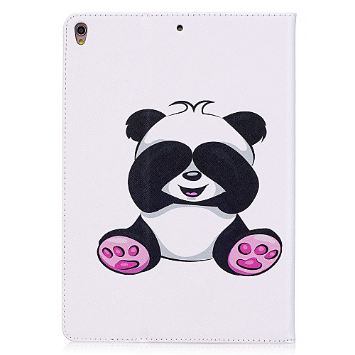 

Case For Apple iPad Air / iPad 4/3/2 / iPad Pro 10.5 Wallet / Card Holder / with Stand Full Body Cases Panda Hard PU Leather / iPad (2017)