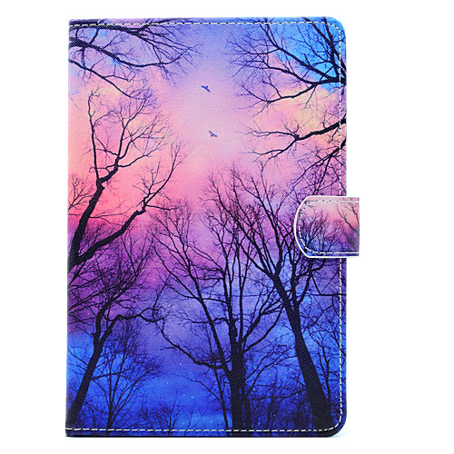 

Case For Samsung Galaxy Tab A 7.0 (2016) Card Holder / Shockproof / with Stand Full Body Cases Tree Hard PU Leather