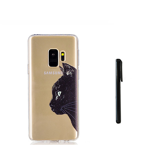 

Case For Samsung Galaxy S9 / S9 Plus / S8 Plus Translucent Back Cover Cat / Animal Soft TPU