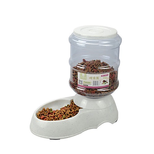 

Dogs Cats Pets Feeders 3.5 L PP YARN Automatic Durable Bowls & Feeders Transparent Bowls & Feeding