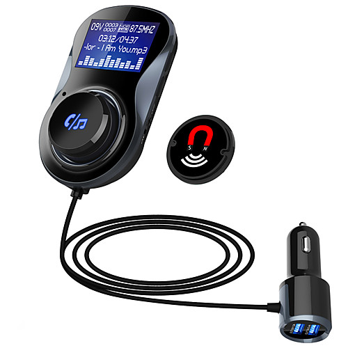 

Universal Electronics Phone & Electronics One Plus BC30B Bluetooth 4.1 Car Socket Car USB Charger Socket MP3 Player Bluetooth