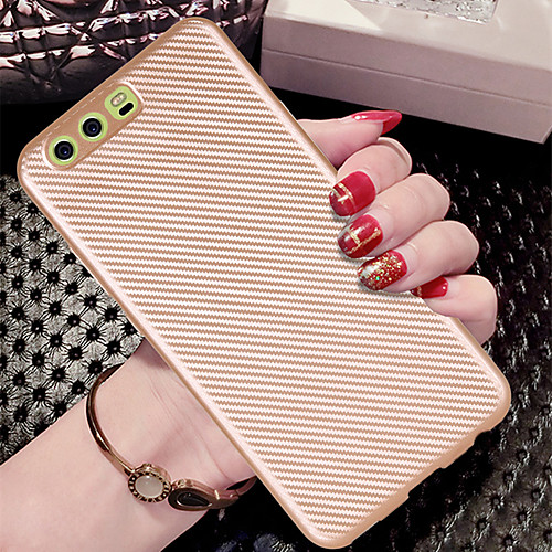 

Case For Huawei P10 Plus / P10 Lite / P10 Ultra-thin Back Cover Solid Colored Soft TPU