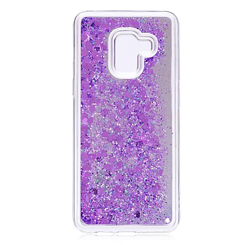 

Case For Samsung Galaxy A3(2017) / A5(2017) / A8 2018 Flowing Liquid / Mirror / Glitter Shine Back Cover Glitter Shine Hard PC