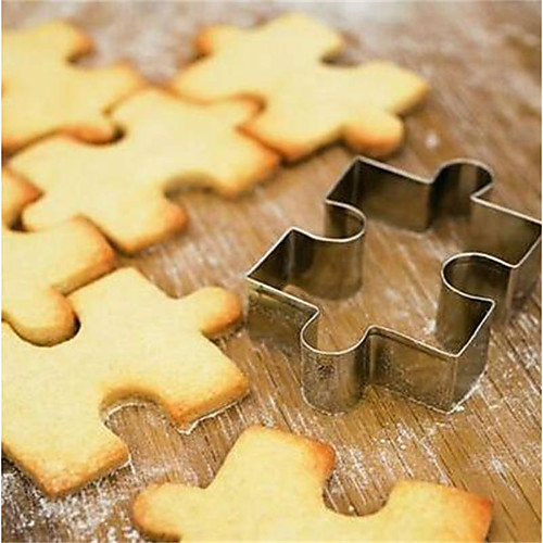 

1pc Stainless Steel Creative Kitchen Gadget For Cookie Cooking Utensils Square Cookie Cutters Pasta Tools Bakeware tools