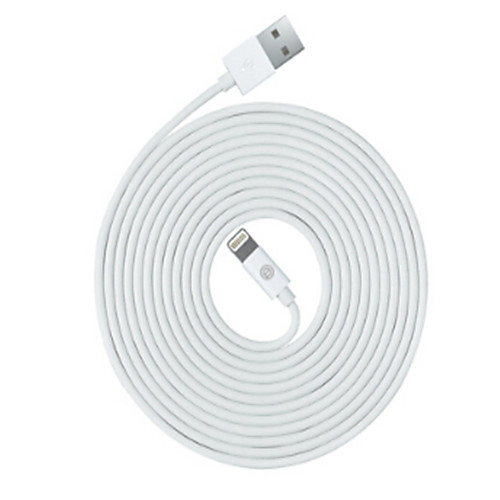 

Lightning Cable High Speed Quick Charge Data Transmission 2m-2.99m / 6.7ft-9.7ft PVC(PolyVinyl Chloride) For Apple iPhone Phone Accessory
