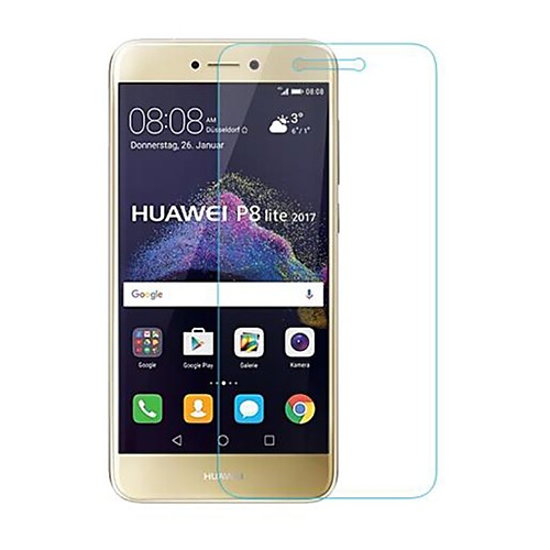

Защитная плёнка для экрана для Huawei P8 Lite (2017) Закаленное стекло 1 ед. Защитная пленка для экрана HD / Уровень защиты 9H / 2.5D закругленные углы