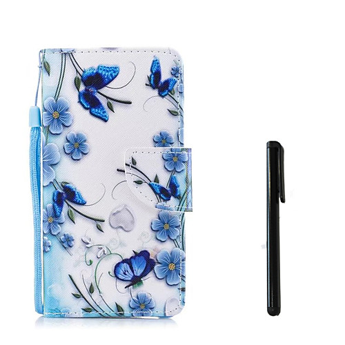 

Case For Apple iPhone X / iPhone 8 Plus / iPhone 8 Wallet / Card Holder / Flip Full Body Cases Flower Hard PU Leather