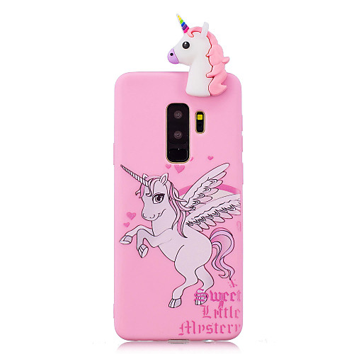

Кейс для Назначение SSamsung Galaxy S9 Plus / S9 С узором Кейс на заднюю панель единорогом Мягкий ТПУ для S9 / S9 Plus / S8 Plus