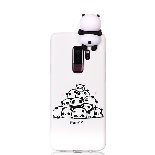 

Phone Case For Samsung Galaxy Back Cover S9 S9 Plus S8 Plus S8 S7 edge S7 Pattern DIY Cartoon Panda Soft TPU