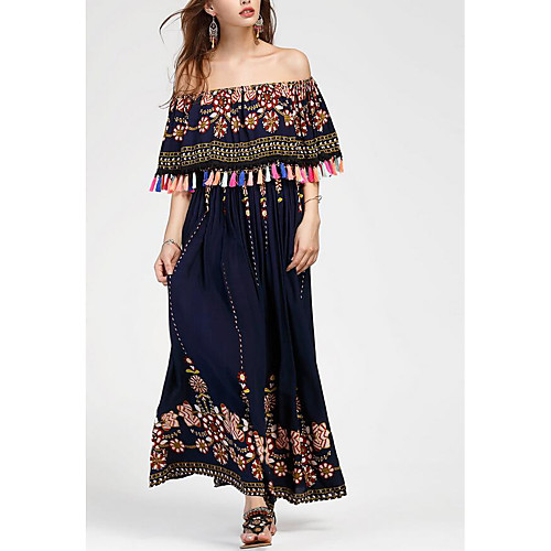 

Women's Bodycon Short Mini Dress Blue White Black Short Sleeve Solid Colored Summer Boat Neck Boho Slim Off Shoulder S M L XL XXL / Cotton / High Waist / Sexy / Cotton