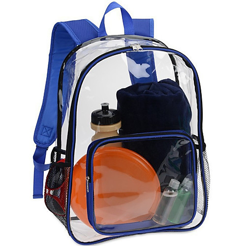 

10 L Hiking Backpack Rain Waterproof Outdoor Gym Workout Hiking Travel School Transparent