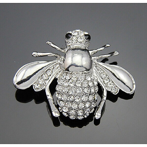 

Women's Brooches Sweet Brooch Jewelry Silver For Party Daily