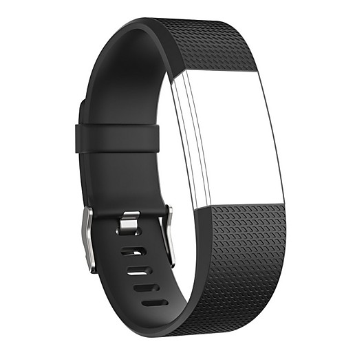 

Ремешок для часов для Fitbit Charge 2 Fitbit Современная застежка силиконовый Повязка на запястье