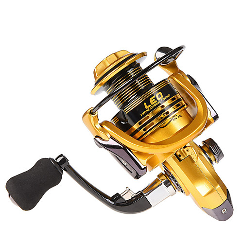 

Fishing Reel Spinning Reel 5.11 Gear Ratio 14 Ball Bearings Foldable for Sea Fishing