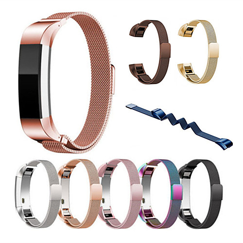 

Ремешок для часов для Fitbit Alta HR / Fitbit Alta Fitbit Миланский ремешок Нержавеющая сталь Повязка на запястье