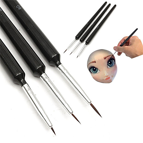 

3pcs Painting Pen Creative Kitchen Gadget Plastic Cooking Utensils