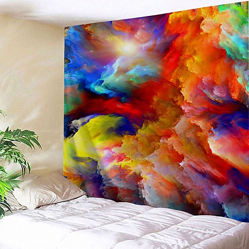 

Wall Tapestry Art Decor Blanket Curtain Picnic Tablecloth Hanging Home Bedroom Living Room Dorm Decoration Abstract Coloful Pattern