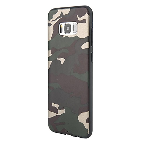 

Кейс для Назначение SSamsung Galaxy S8 Plus / S8 Матовое Кейс на заднюю панель Камуфляж Мягкий ТПУ для S8 Plus / S8
