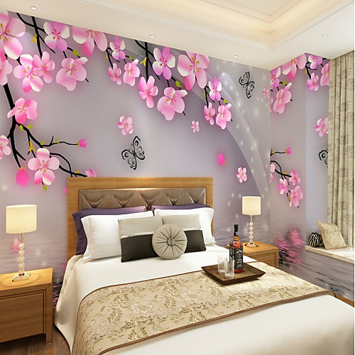 

Mural Wallpaper Wall Sticker Covering Print Adhesive Required Plant Blossom Flower Canvas Home Décor