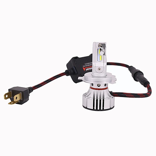 

2pcs H4 Car Light Bulbs 100 W Integrated LED 10000 lm 4 LED Headlamps For universal All Models All years