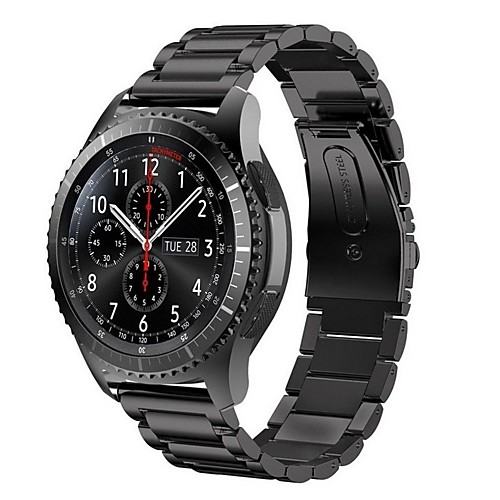 

Ремешок для часов для Gear S3 Frontier Samsung Galaxy Современная застежка Металл Повязка на запястье