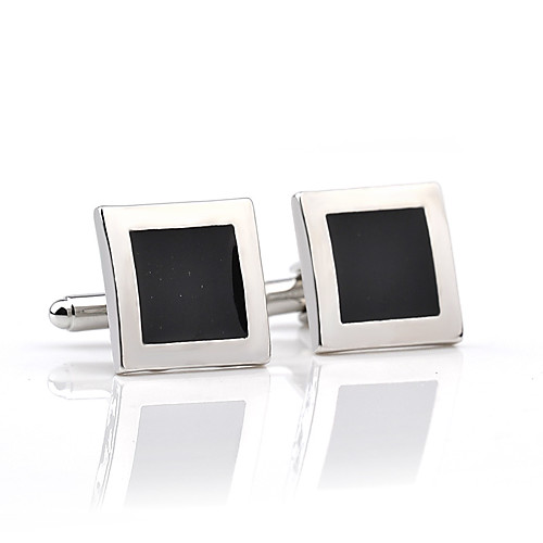 

Cufflinks Fashion European Alloy Brooch Jewelry Black For Wedding Formal