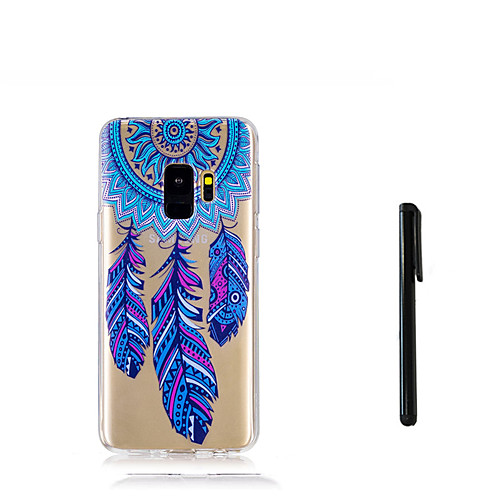 

Case For Samsung Galaxy S9 / S9 Plus / S8 Plus Translucent Back Cover Dream Catcher Soft TPU