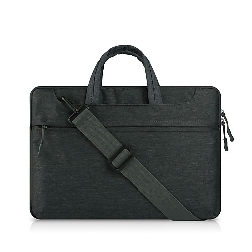 

Shoulder Bags Handbags Solid Colored Polyester Laptop Bag for Macbook Air 13.3/MacBook Pro Retina 13.3 15.4/New MacBook 13.3 15.4 with Touch Bar
