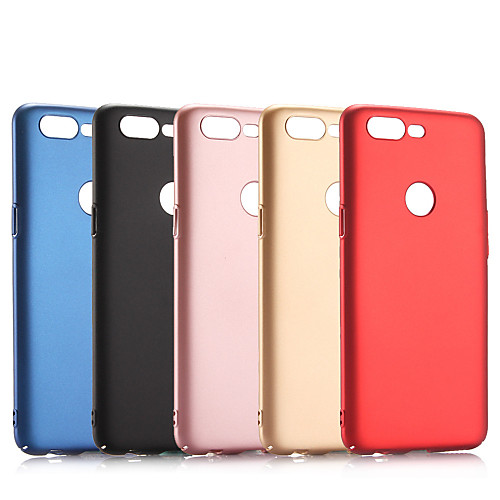 

Phone Case For OnePlus Back Cover One Plus 5 OnePlus 5T Frosted Solid Color Hard PC