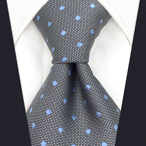 

Men's Party / Work Necktie - Polka Dot / Jacquard