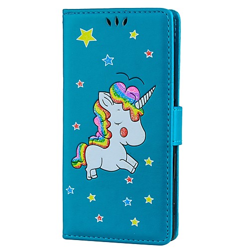 

Case For Sony Sony Xperia XZ / Sony Xperia XA / Sony Xperia X Wallet / Card Holder / with Stand Full Body Cases Unicorn Hard PU Leather