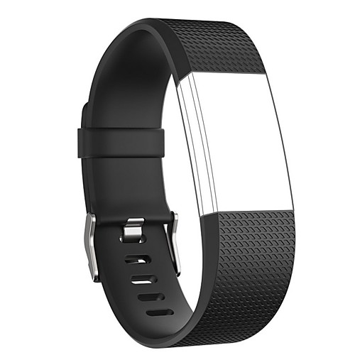 

Watch Band for Fitbit Charge 2 Fitbit Modern Buckle Silicone Wrist Strap