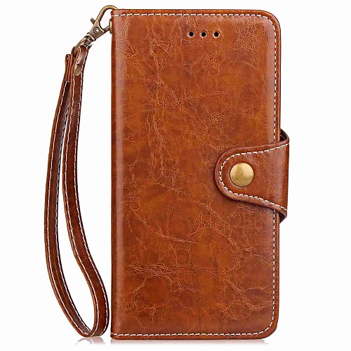 

Case For Xiaomi Xiaomi Redmi Note 4X / Xiaomi Redmi Note 4 / Redmi 5A Wallet / Card Holder / with Stand Full Body Cases Solid Colored Hard PU Leather