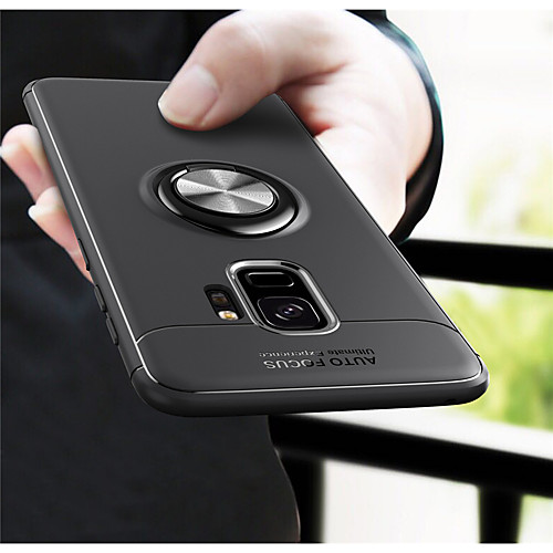 

Case For Samsung Galaxy S9 / S9 Plus / S8 Plus with Stand Back Cover Solid Colored Soft TPU
