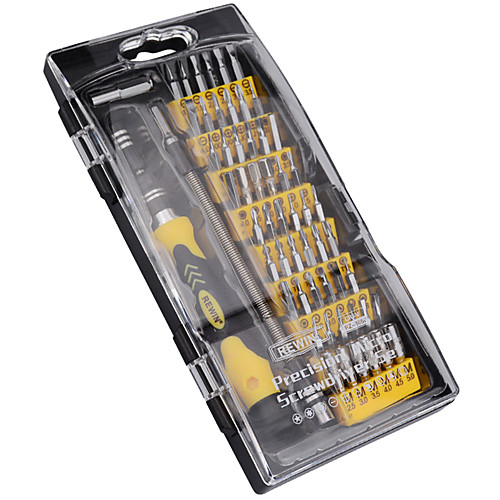 

REWIN TOOL 58in1 Screwdriver Set Can Be Used for Tablet Computers, Digital Cameras, Cell Phones and Other Digital Products