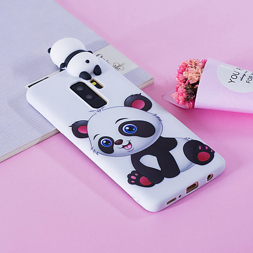 

Кейс для Назначение SSamsung Galaxy S9 Plus / S9 С узором Кейс на заднюю панель Панда Мягкий ТПУ для S9 / S9 Plus / S8 Plus
