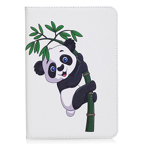 

Phone Case For Samsung Galaxy Full Body Case Tab S2 8.0 Wallet Card Holder with Stand Panda Hard PU Leather