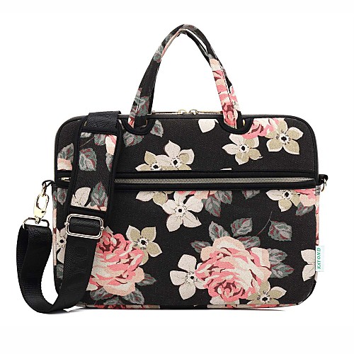 

Shoulder Bags / Handbags Flower Canvas for Macbook Pro 13-inch / Macbook Air 11-inch / MacBook Pro 13-inch with Retina display