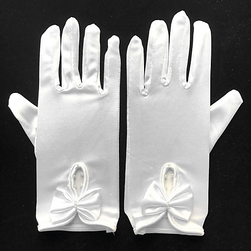 

Spandex Wrist Length Glove Bridal Gloves / Party / Evening Gloves With Ruffles / Butterfly