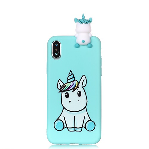 

Phone Case For Apple Back Cover iPhone 12 Pro Max 11 SE 2020 X XR XS Max 8 7 6 iPhone 11 Pro Max SE 2020 X XR XS Max 8 7 6 Pattern DIY Cartoon Unicorn Soft TPU