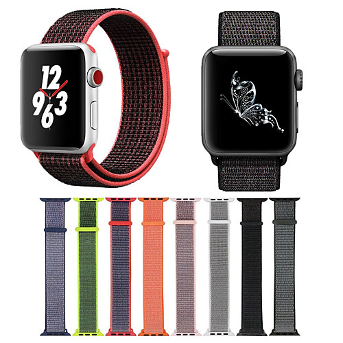 

Ремешок для часов для Apple Watch Series 4/3/2/1 Apple Современная застежка Нейлон Повязка на запястье
