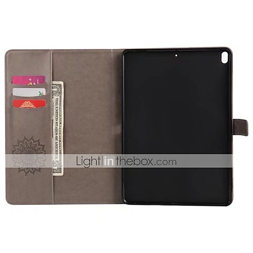 

Phone Case For Apple Full Body Case iPad Air iPad 4/3/2 iPad Mini 3/2/1 iPad Mini 4 iPad (2018) iPad Pro 10.5 iPad Air 2 iPad (2017) iPad Pro 9.7'' Apple Wallet Card Holder with Stand Mandala Flower
