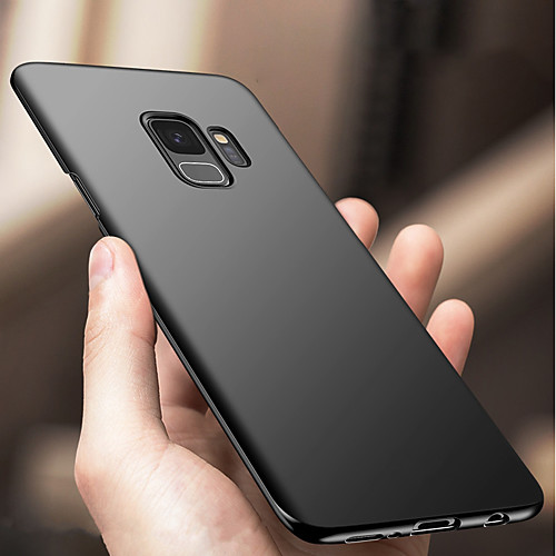 

Кейс для Назначение SSamsung Galaxy S9 Plus / S9 Защита от удара / Ультратонкий Кейс на заднюю панель Однотонный Твердый ПК для S9 / S9 Plus / S8 Plus