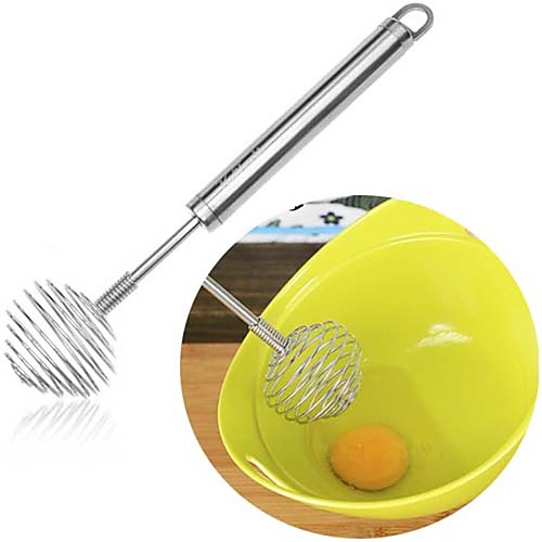 

Stainless Steel Honey Spoon Whisk Dipper Swizzle Spoon Stick Egg Beater Mixing Whisk Tool