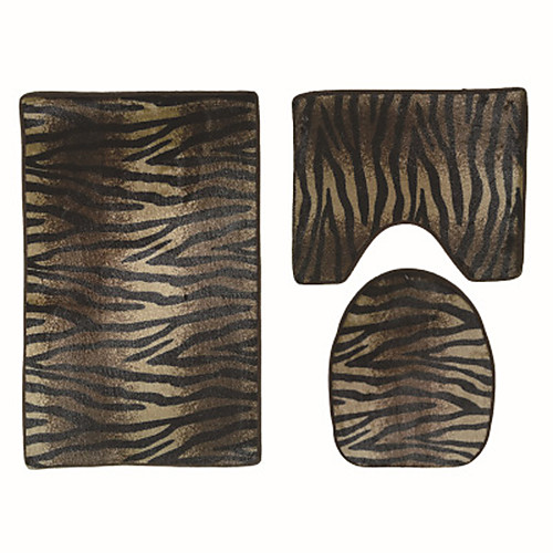 

1pc Modern Area Rugs Polyester Contemporary Bathroom Easy to clean