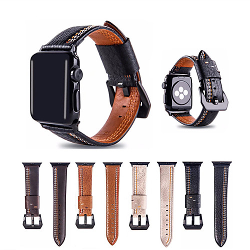 

Watch Band for Apple Watch Series 3 / 2 / 1 Apple Classic Buckle Genuine Leather Wrist Strap