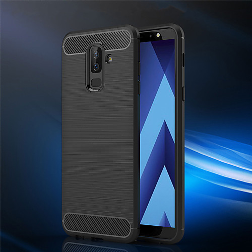 

Case For Samsung Galaxy A6 (2018) / A6 (2018) / A8 2018 Frosted Back Cover Solid Colored Soft TPU