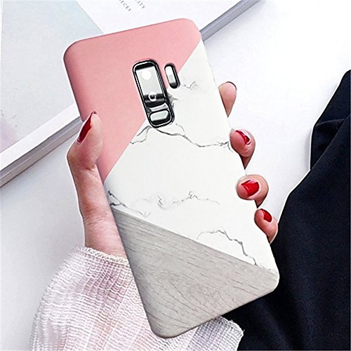 

Phone Case For Samsung Galaxy Back Cover S9 S9 Plus IMD Marble Hard PC