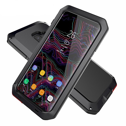 

Case For Samsung Galaxy S9 / S9 Plus / S8 Plus Shockproof / Water Resistant / Armor Full Body Cases Armor Hard Metal