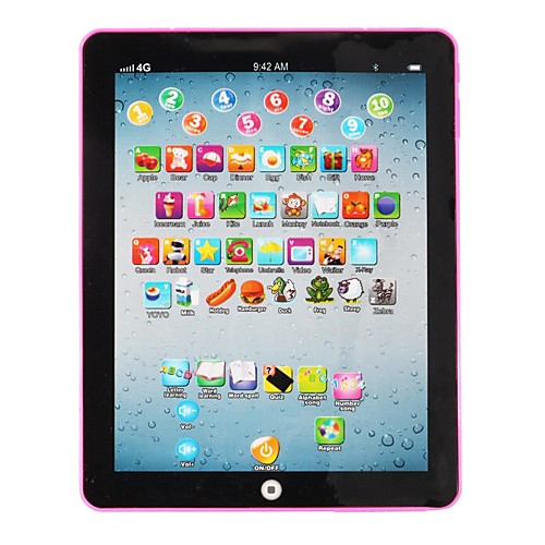 

Learning Tablet Educational Toy Imitative iPad Toy Alphabet Learning Machine Parent-Child Interaction 1 pcs Letter Spelling Letter Reading Game Improve Memory Learning Playing Tablet Child's All Mini